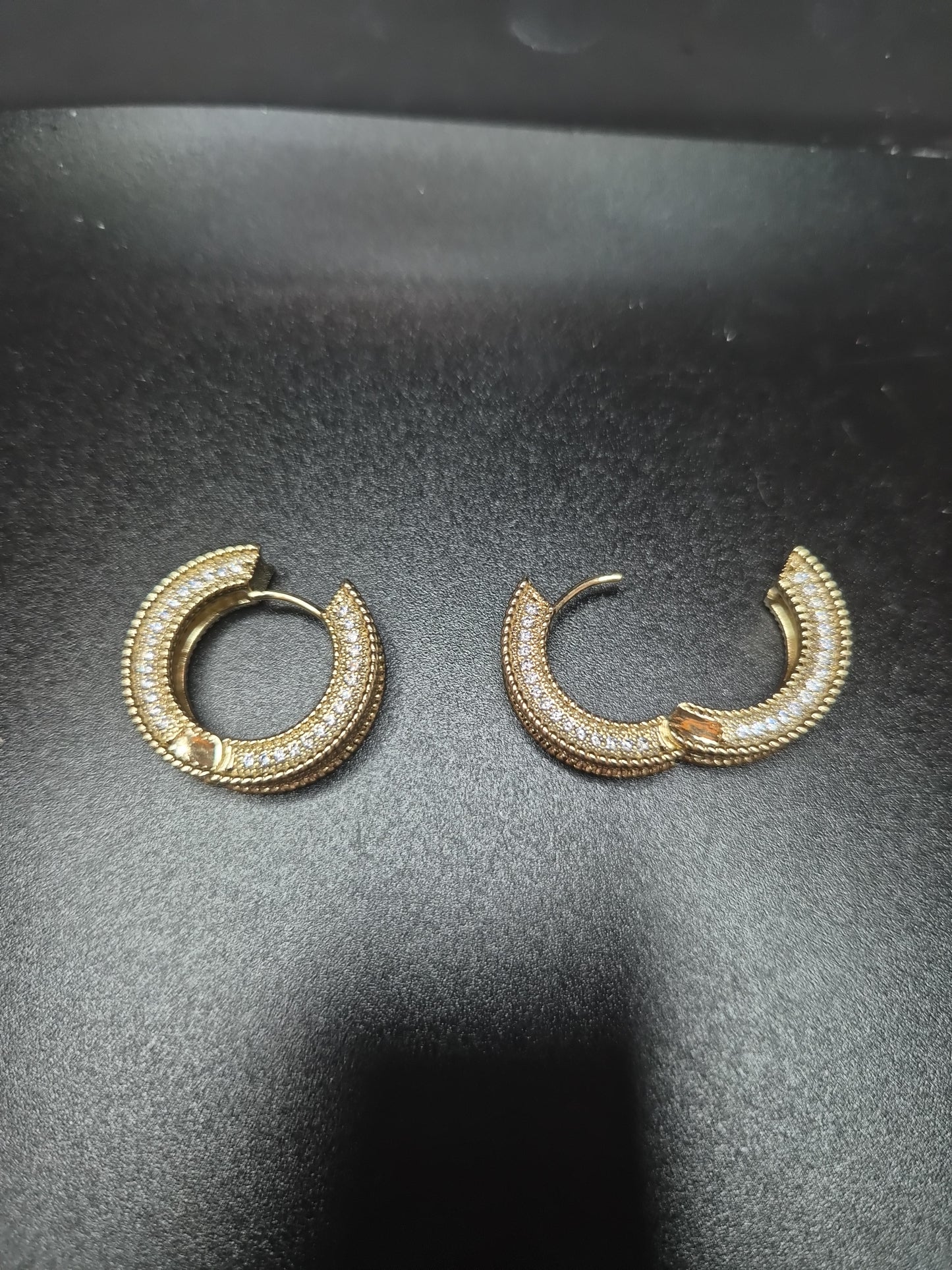 Earrings Gold Plated 14k