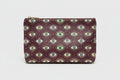 Cosmetic Burgundy with Eye print