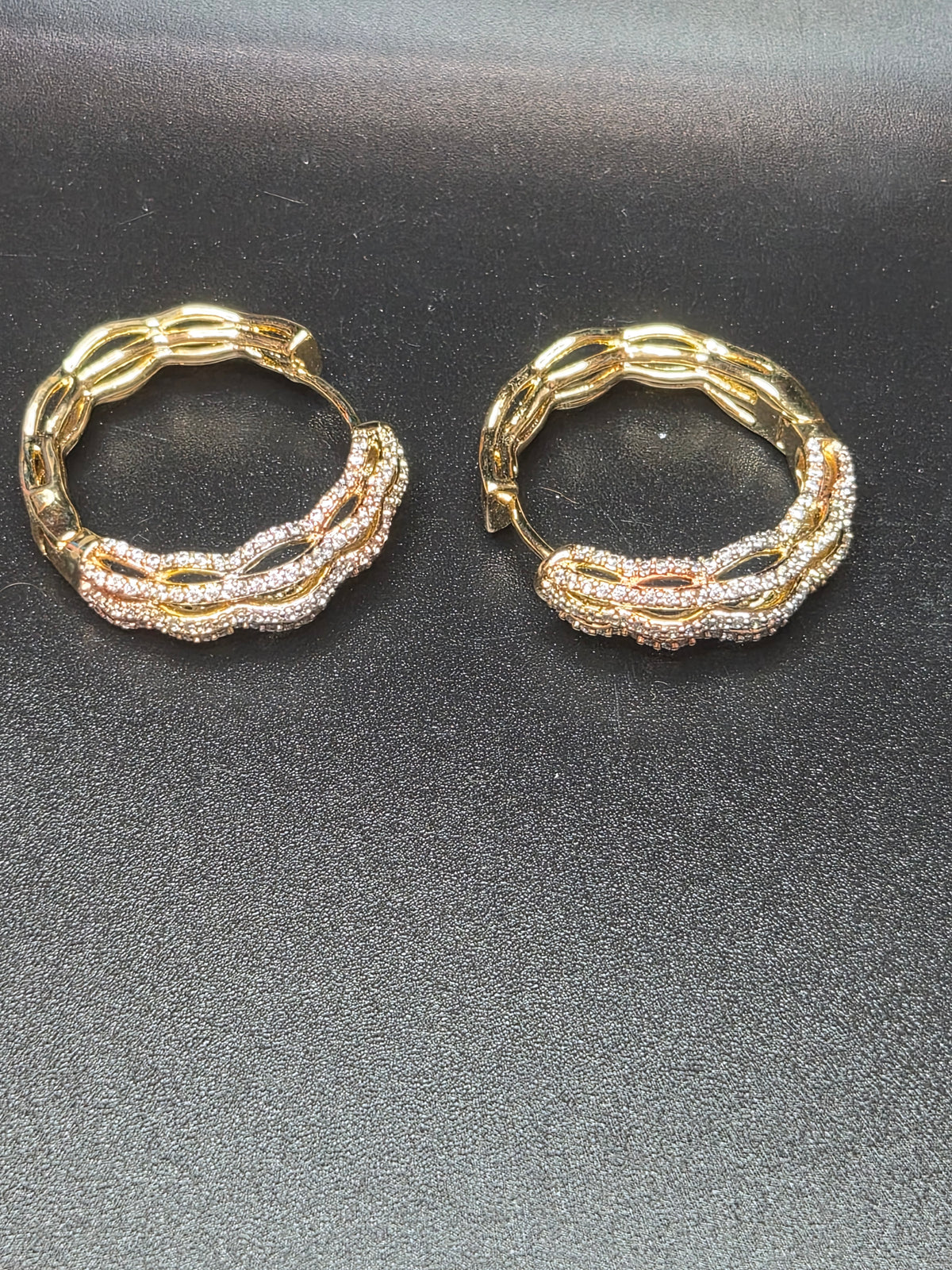 Earrings Gold Plated 14k